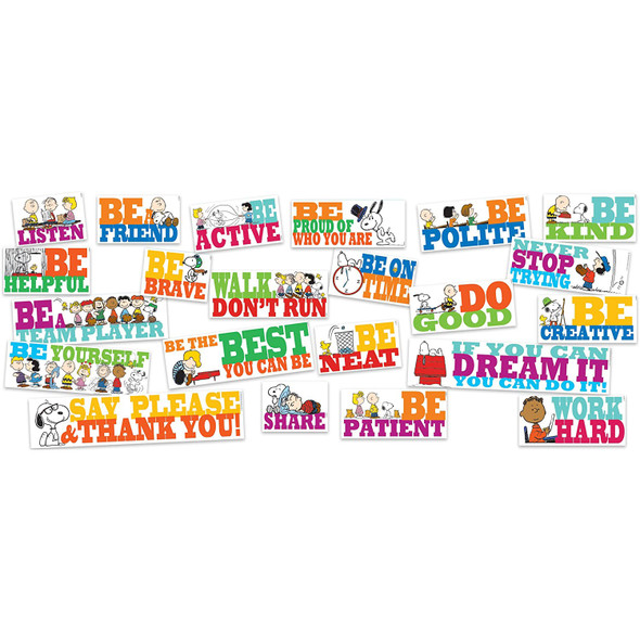 Peanuts® Be The Best You Can Be Bulletin Board Set Peanuts® Be The Best You Can Be Bulletin Board Set