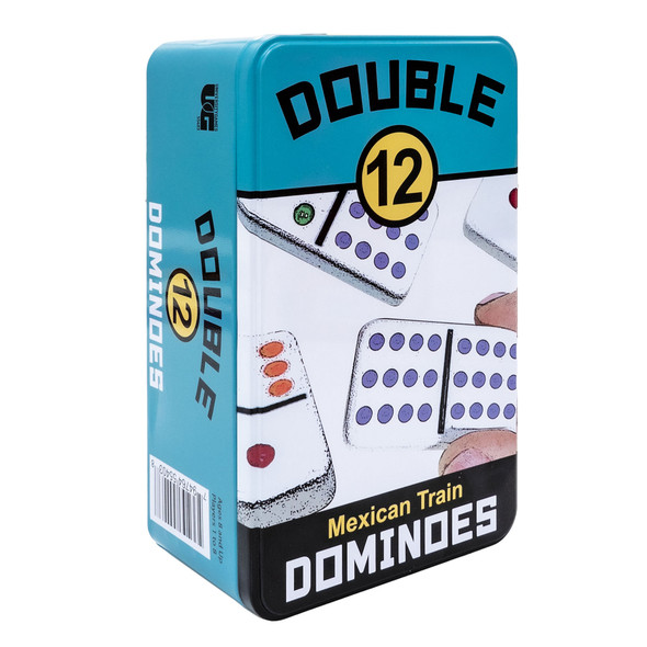 Double 12 Mexican Train Dominoes