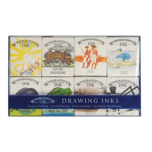 Drawing Ink - Set of 8 (William Collection)