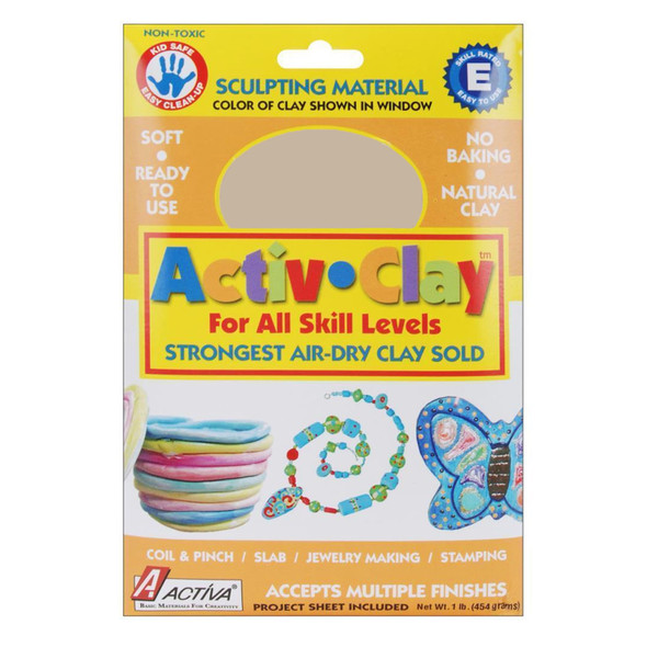 Activ-Clay, White, 1 lb.