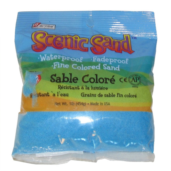 Scenic Sand Light Blue 1 Lb Craft Colored Sand