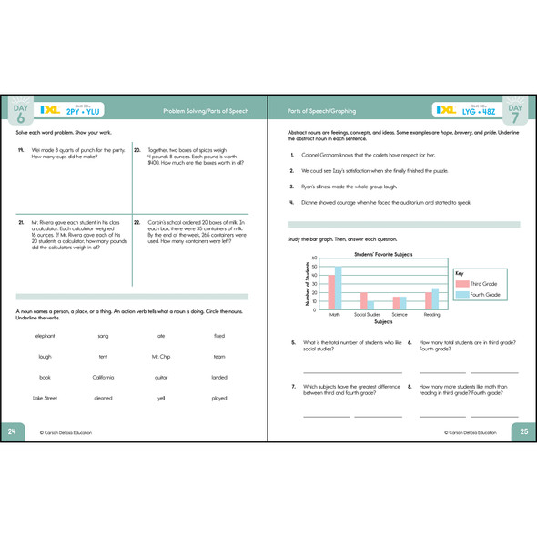 Summer Bridge Activities, Grade 3-4