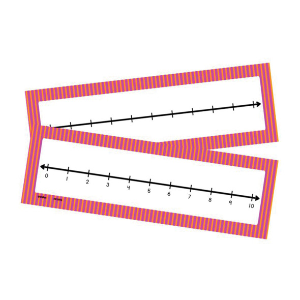 0-10 Student Number Lines, Set of 10