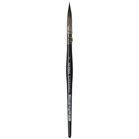 CASANEO Quill Liner, Extra Soft Synthetic, Watercolor, Long Tip, Series 490, Size 2