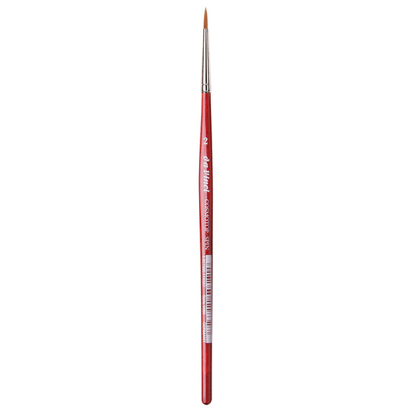 COSMOTOP-SPIN Silkpainting Brush, Synthetic, Watercolor, Round, Size 2