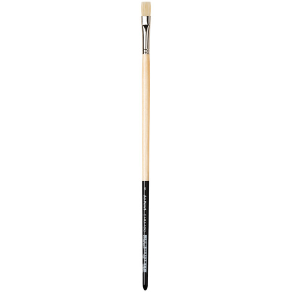 CHUNEO Synthetic Hog Bristle, Oil, Flat, Series 7129, Size 8