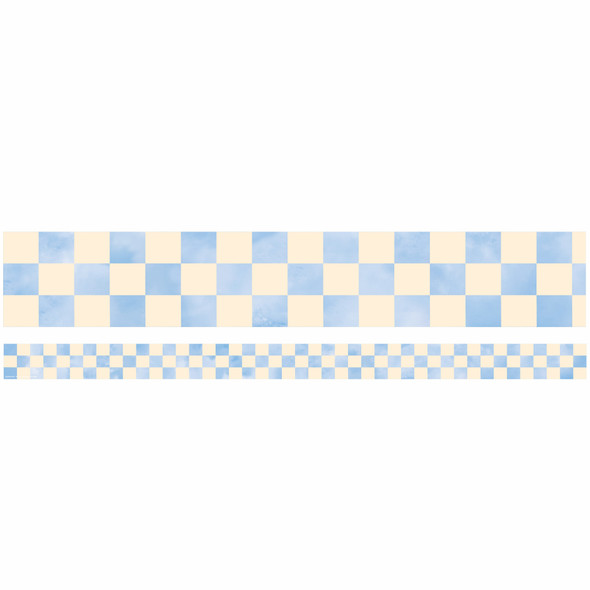 Checkered Sky Deco Trim, 37 Feet