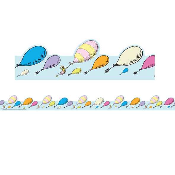 Oh the Places You'll Go Extra-Wide Deco Trim, 37 Feet