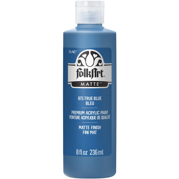 Acrylic Paint Matte, 8oz., True Blue