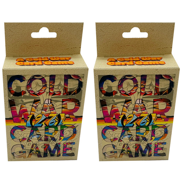 1971: A Cold War Card Game Travel Box, Pack of 2