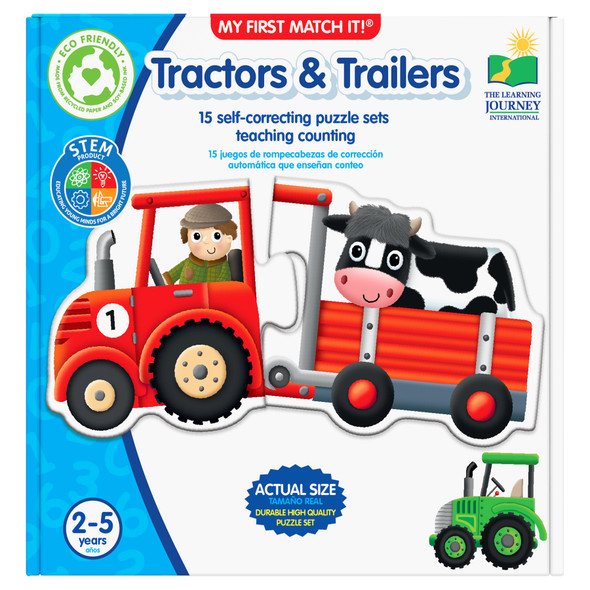 My First Match It - Tractors & Trailers