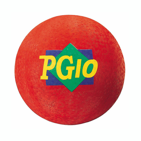Playground Ball, 10" Diameter, Red - MASPG10R