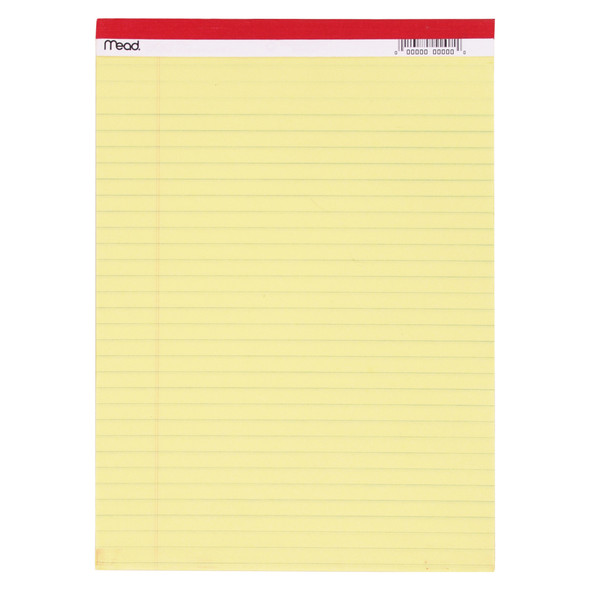 Standard Legal Pad, 8-1/2" x 11-3/4", 50 Sheets