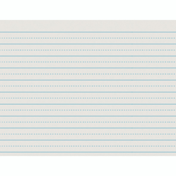Newsprint Handwriting Paper, Alternate Dotted, Grade 2, 3/4" x 3/8" Ruled Long, 11" x 8-1/2", 500 Sheets
