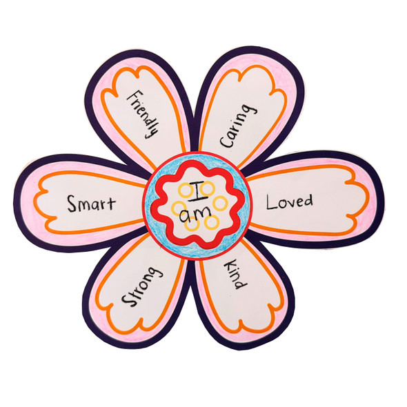 Affirmation Flowers, Pack of 36