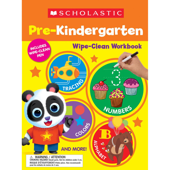 Pre-K Wipe Clean Workbook