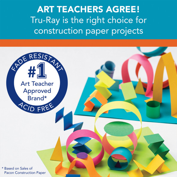 Construction Paper, Heavyweight, Dark Brown, 12" x 18", 50 Sheets Per Pack, 5 Packs