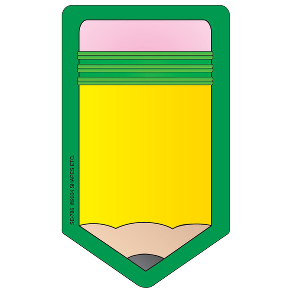 Creative Shapes Notepad, Pencil, Mini, Pack of 3