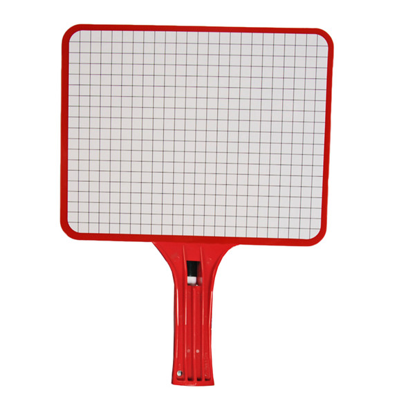 Rectangular Dry Erase Whiteboards with Markers, Blank/Graph Double-Sided, Assorted, Pack of 32