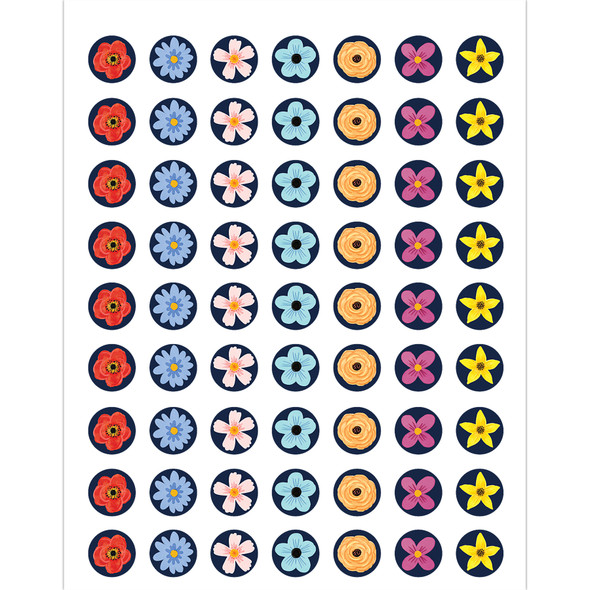 Wildflowers Mini Stickers, Pack of 378