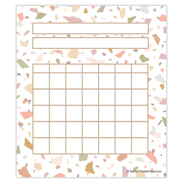 Terrazzo Tones Incentive Charts, Pack of 36
