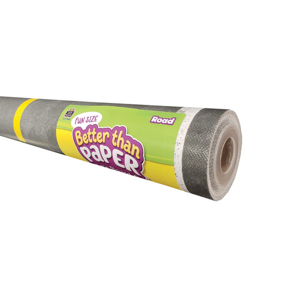 Fun Size Better Than Paper Bulletin Board Roll, 18" x 12', Road