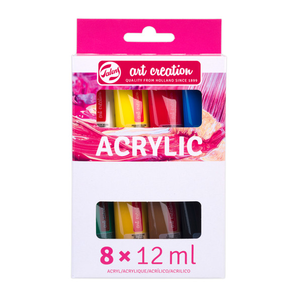 Acrylic Set, 8 x 12mL