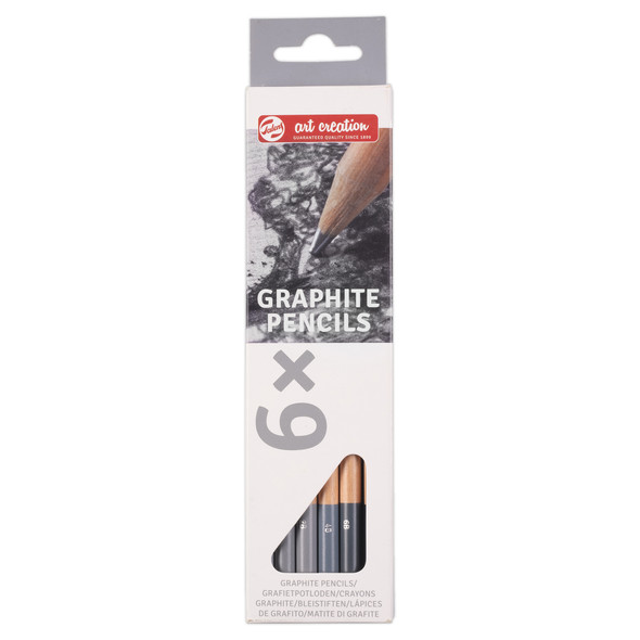 Graphite Pencils, Set of 6