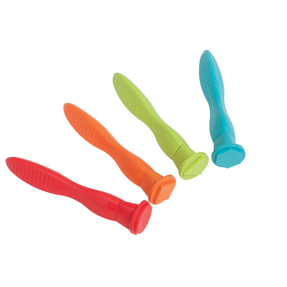 Easy Grip Geometric Stampers, 4 Per Pack, 2 Packs