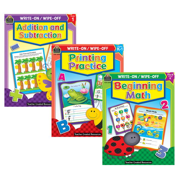 Early Learning Write  Printing, Math, and Basic Operations