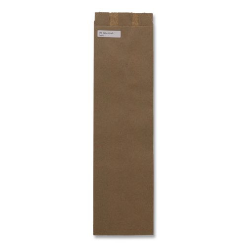 Grocery Paper Bags, Merchandise Size, 35# Basis Weight, 4.5 X 2.5 X 16, Brown, 500/bundle