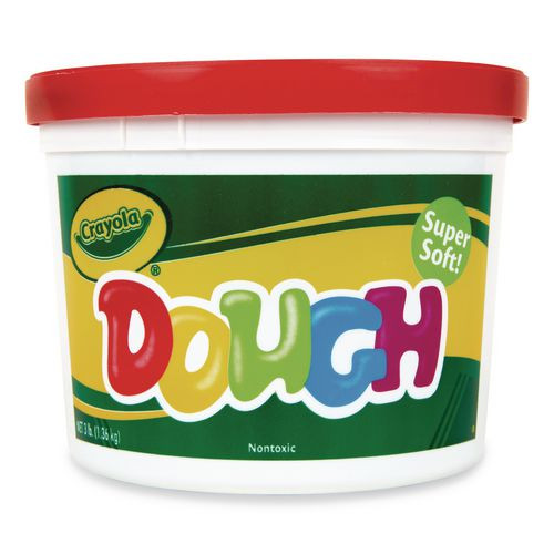 Modeling Dough, Red, 3 Lb Bucket