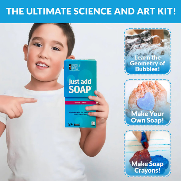 Just Add Soap Science + Art Kit