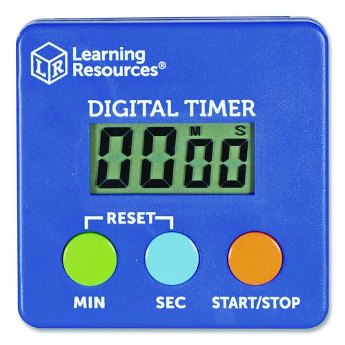 Classroom Timer, Lcd, 5.3 X 3.6 X 0.9, Blue