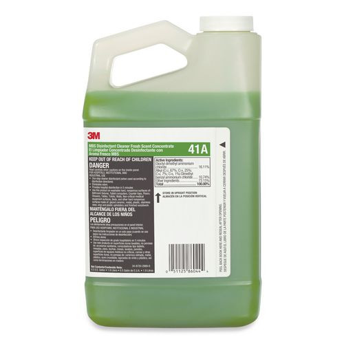 Mbs Disinfectant Cleaner Concentrate, 0.5 Gal Bottle, Fresh Scent, 4/carton