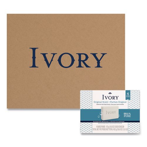 Bar Soap, Original Scent, 4 Oz, 4/pack, 18 Packs/carton - PGC22303