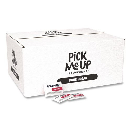 Pure Sugar Packets, 0.1 Oz, 2,000/box