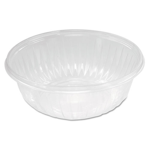 Presentabowls Clear Bowls, 32 Oz, Plastic, 63/bag, 252/carton