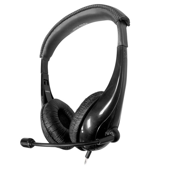 Motiv8 TRRS Classroom Headset with Gooseneck Mic and In-line Volume Control