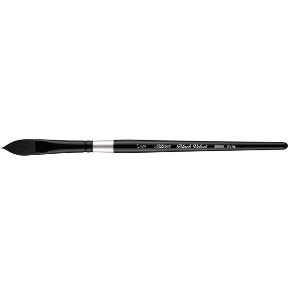 Black Velvet® Brush, Oval Wash, Size 1/2