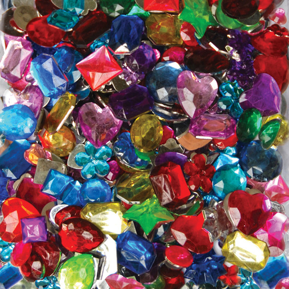 Creative Arts™ Gemstones Assorted Styles and Colors, 1 Pound Bag