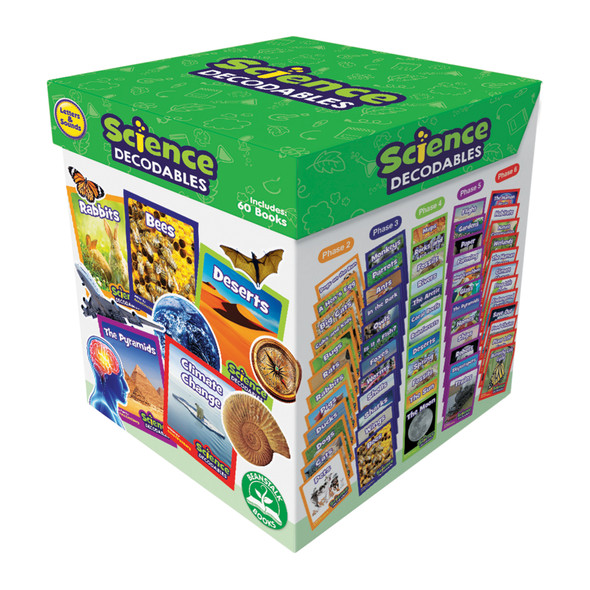Letters & Sounds Science Decodables Non-Fiction Boxed Set Letters & Sounds Science Decodables Non-Fiction Boxed Set