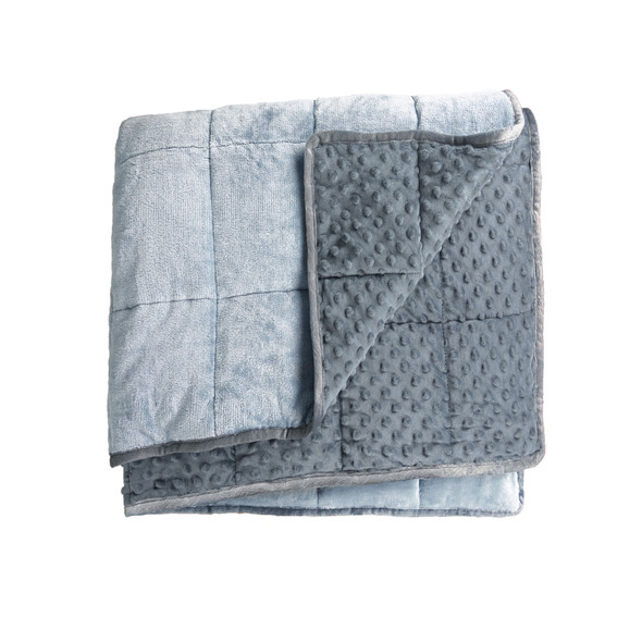 Sensory Weighted Dual Texture Shoulder Wrap for Kids, 40" x 12" Sensory Weighted Dual Texture Shoulder Wrap for Kids, 40" x 12"