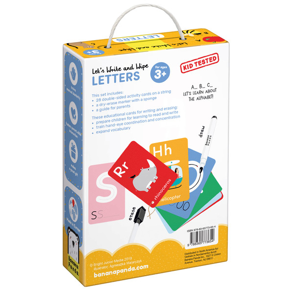 Let's Write and Wipe Letters Let's Write and Wipe Letters