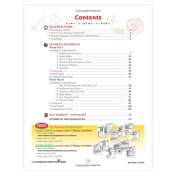 World Wars I & II Big Book