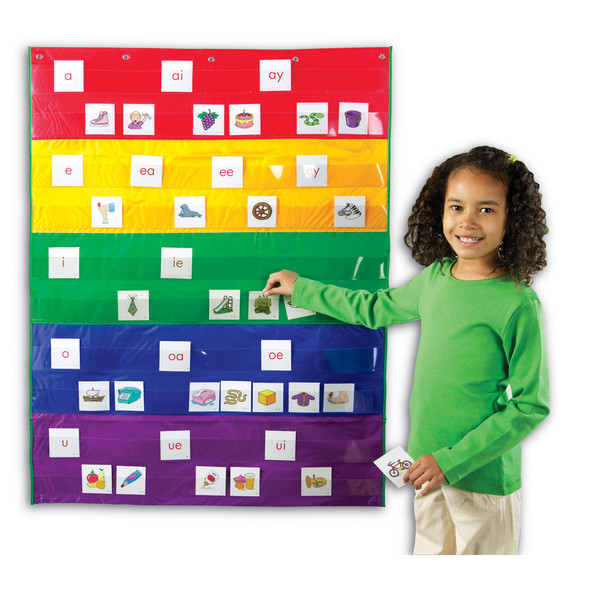 Rainbow® Pocket Chart Rainbow® Pocket Chart