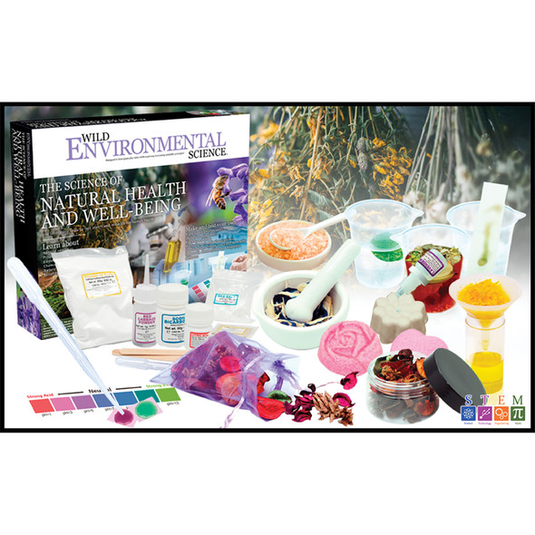 Natural Health and Well-Being - STEM Kit for Ages 8+ - Make Your Own Dream Pillow, Potpourri, Fragrance Diffusers and More