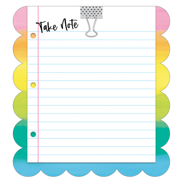 Creatively Inspired Take Note Notepad, 5.75" x 6.25", Pack of 6 Creatively Inspired Take Note Notepad, 5.75" x 6.25", Pack of 6