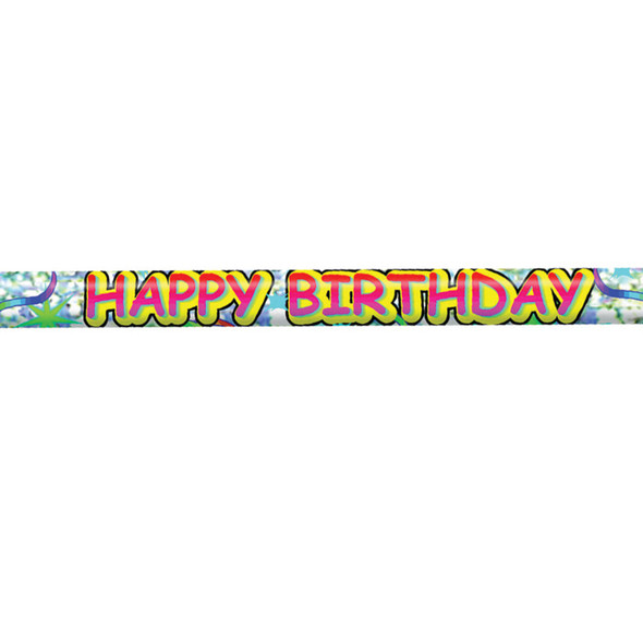 Happy Birthday Glitz Pencils, 12 Per Pack, 12 Packs Happy Birthday Glitz Pencils, 12 Per Pack, 12 Packs