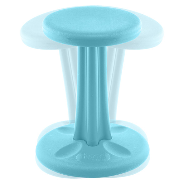 Junior Wobble Chair 16", Pale Blue